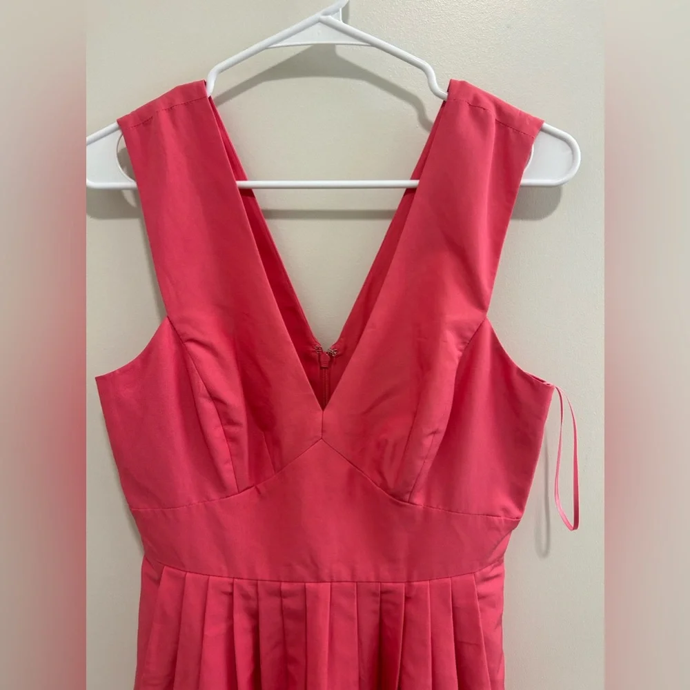 NWT J.Crew V-Neck A-Line Faille Party Dress Size 2